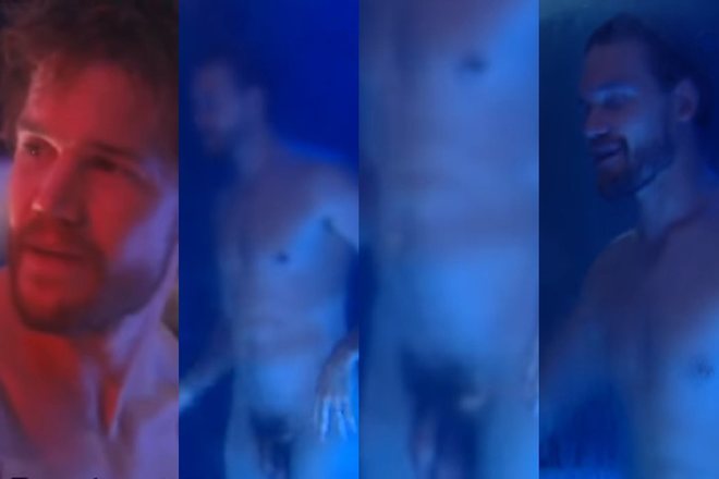 Juan Gil Navarro, desnudo, enseña el pene en 'Historias de sexo de gente común'
