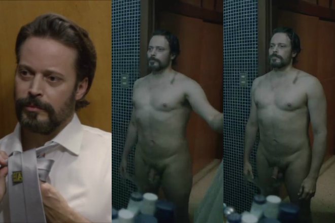 Luis Fernández, desnudo, enseña el pene en 'Tamara'