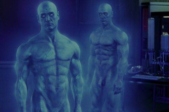 Billy Crudup, desnudo integral en 'Watchmen'