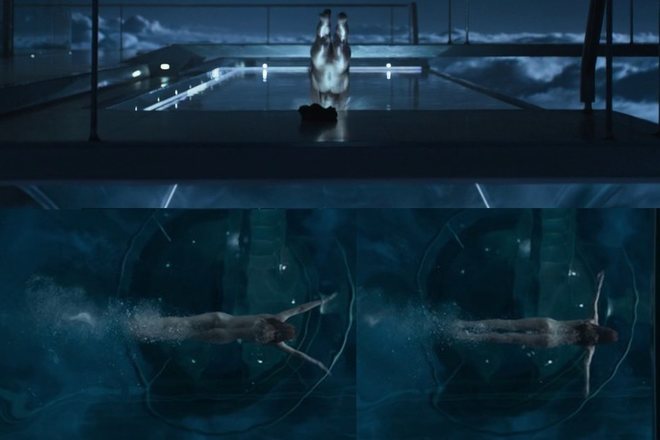Andrea Riseborough, desnudo integral en 'Oblivion'