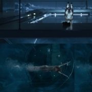 Andrea Riseborough, desnudo integral en 'Oblivion'