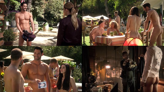 Tom Ellis se desnuda y enseña el culo en la cuarta temporada de 'Lucifer'