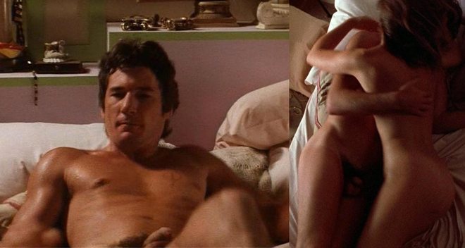 Richard Gere desnudo enseña el pene en 'Vivir sin aliento'