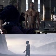 Yahya Abdul-Mateen II desnudo enseña el pene en 'Watchmen'
