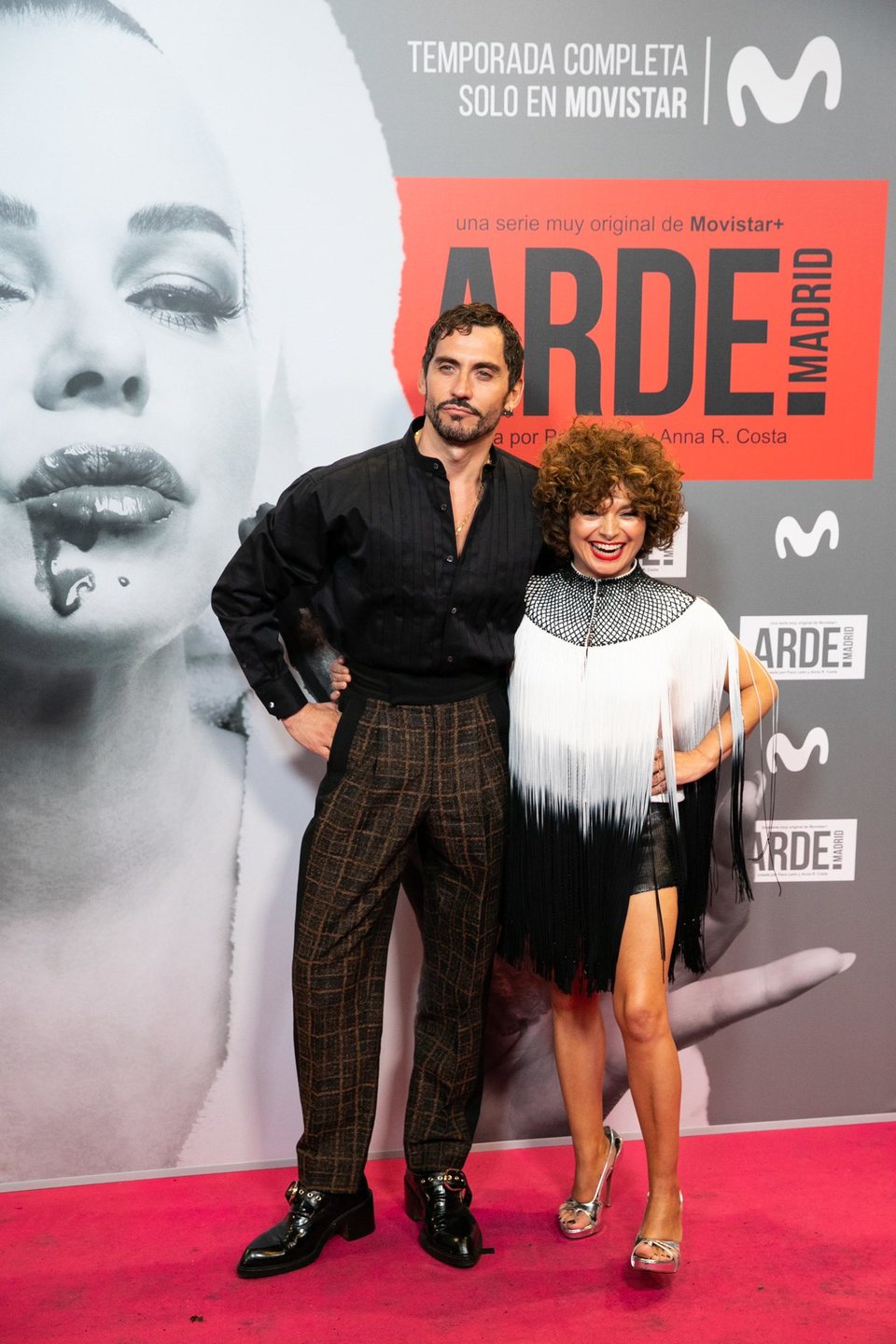 Paco León y Anna R. Costa en la premiere de 'Arde Madrid'