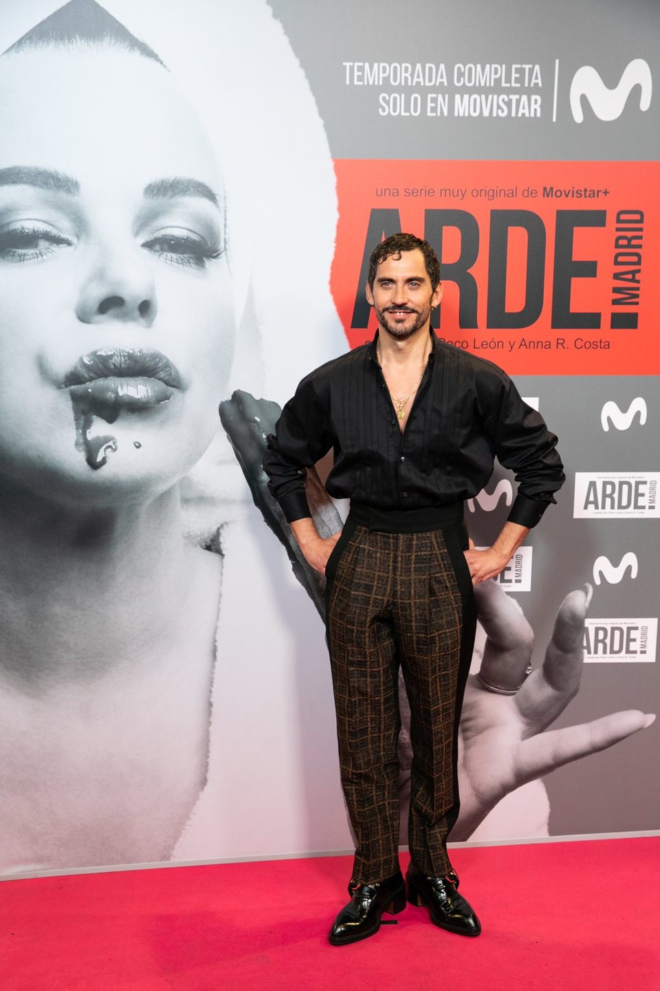 Paco León en la premiere de 'Arde Madrid'