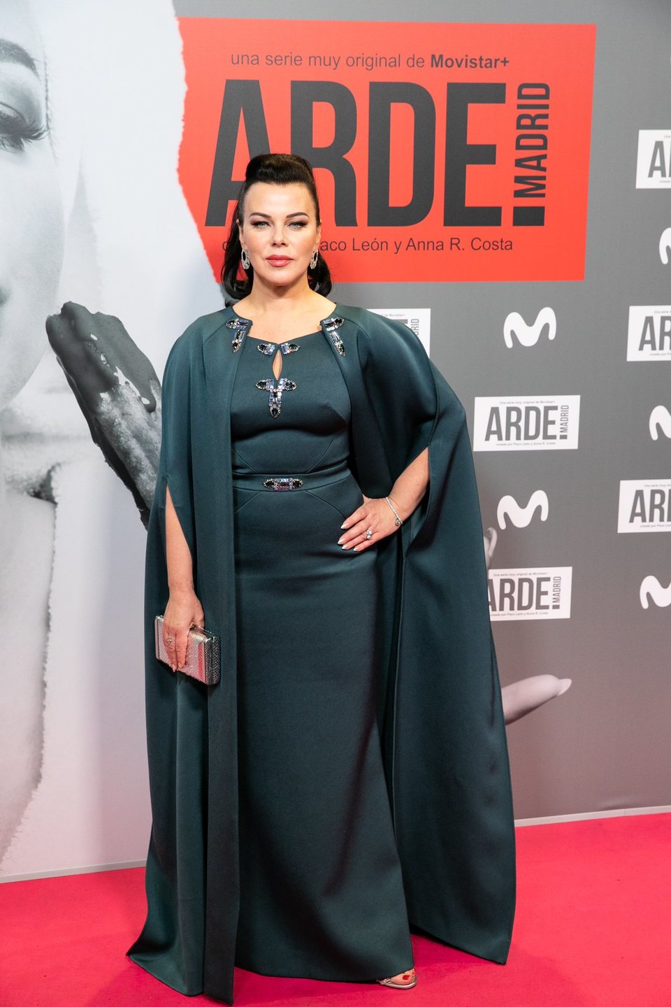 Debi Mazar en la premiere de 'Arde Madrid'