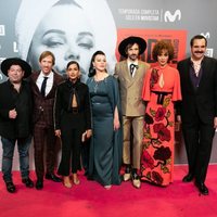 Equipo de 'Arde Madrid' en la premiere