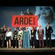 Equipo de 'Arde Madrid' antes de la proyección