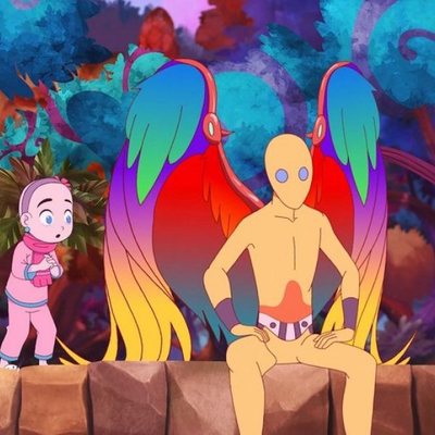 El ángel en el reloj