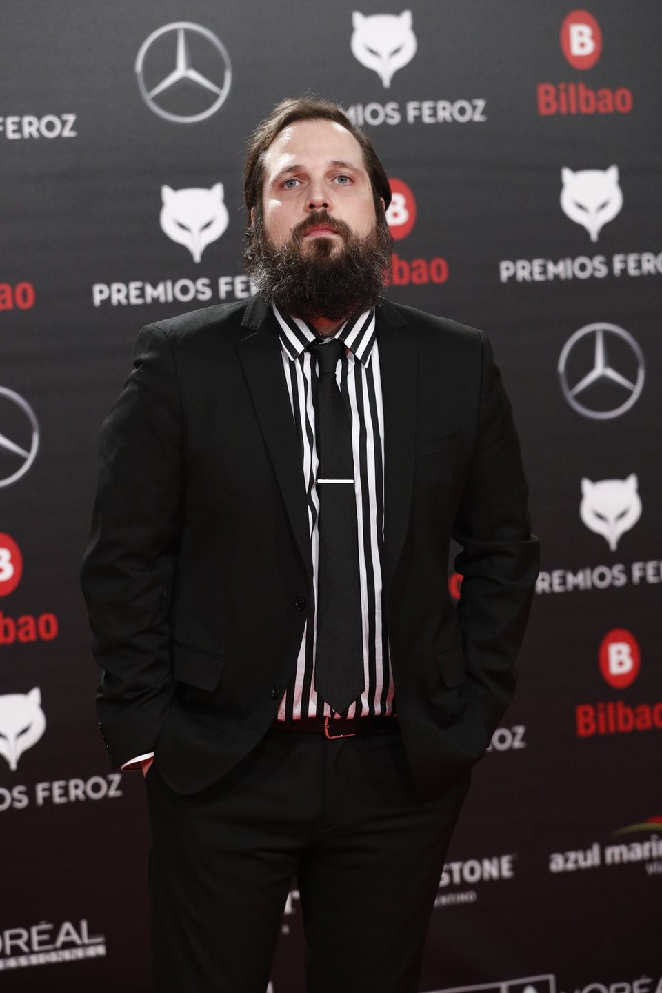 Carlos Vermut en la alfombra roja de los Premios Feroz 2019