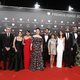 Equipo de 'Arde Madrid' en la alfombra roja de los Premios Feroz 2019