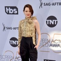 Emma Stone en la alfombra roja de los premios SAG 2019