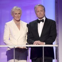 Glenn Close y Michael Douglas en la entrega de los premios SAG 2019