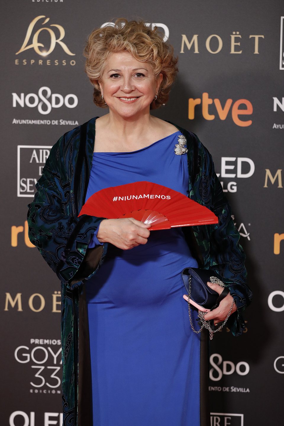 Esther García en los Premios Goya 2019