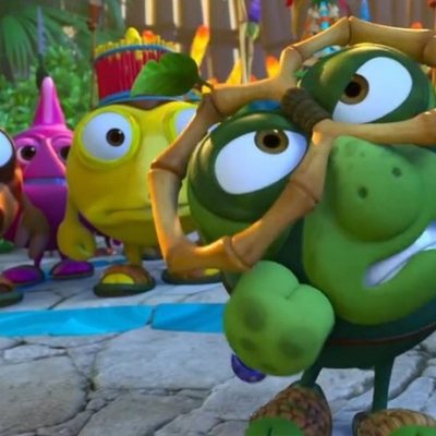 Kikoriki. La leyenda del dragón dorado