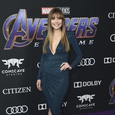 Elizabeth Olsen en la alfombra roja de 'Vengadores: Endgame'