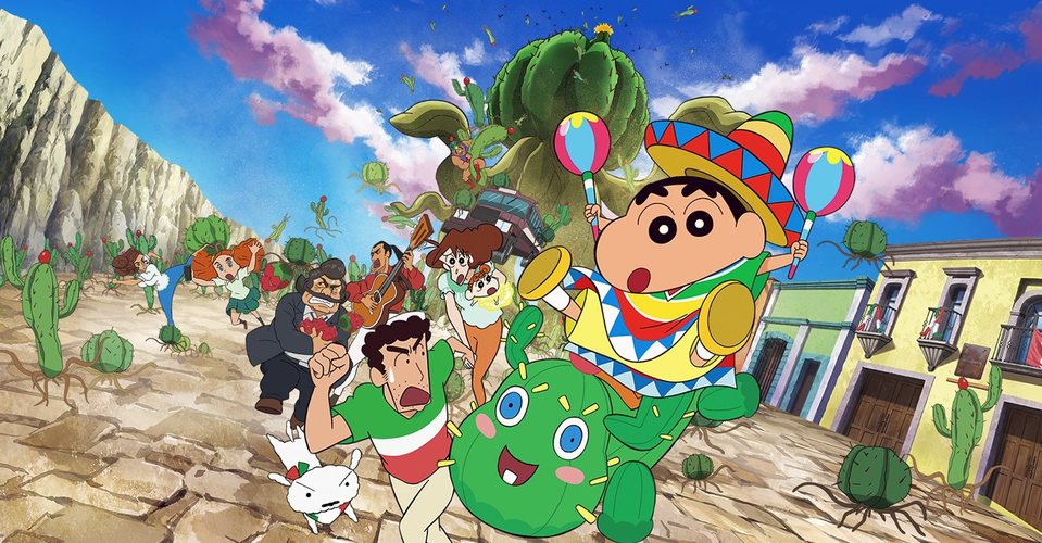 Shin Chan en México: El ataque del cactus gigante