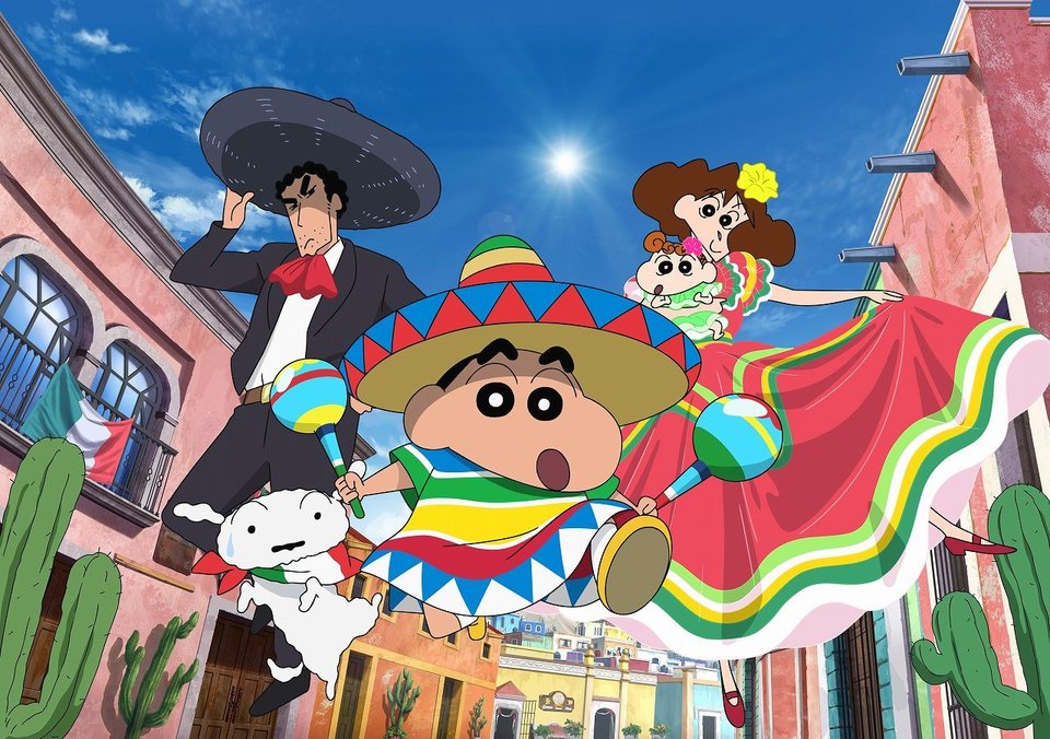 Shin Chan en México: El ataque del cactus gigante