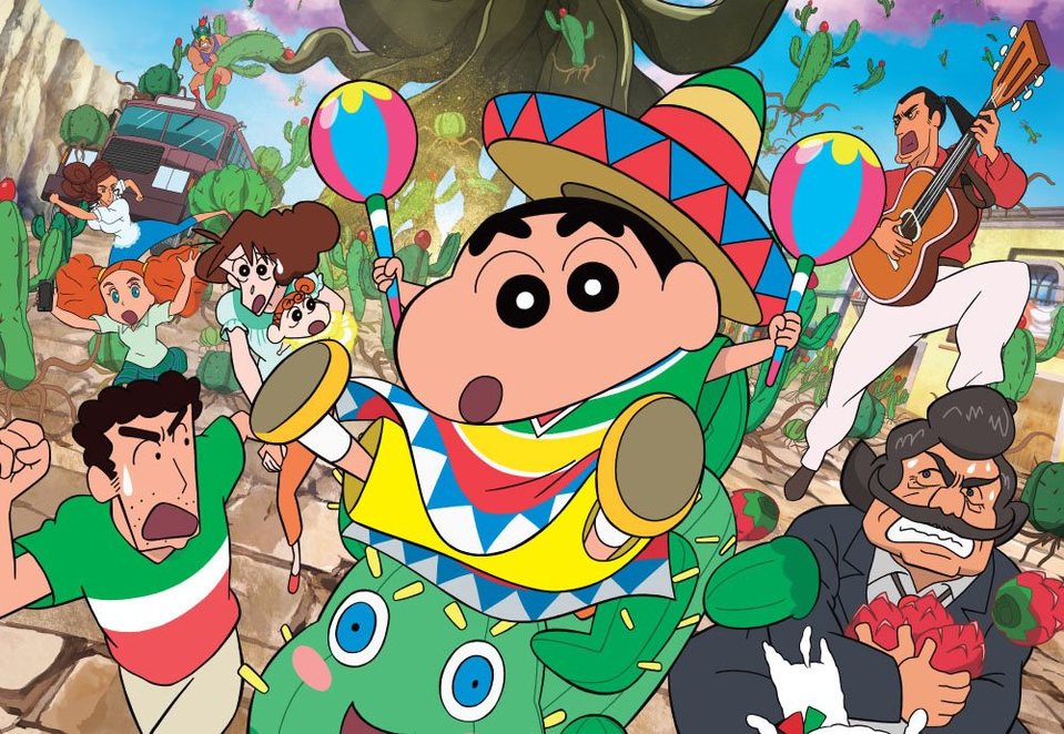 Shin Chan en México: El ataque del cactus gigante