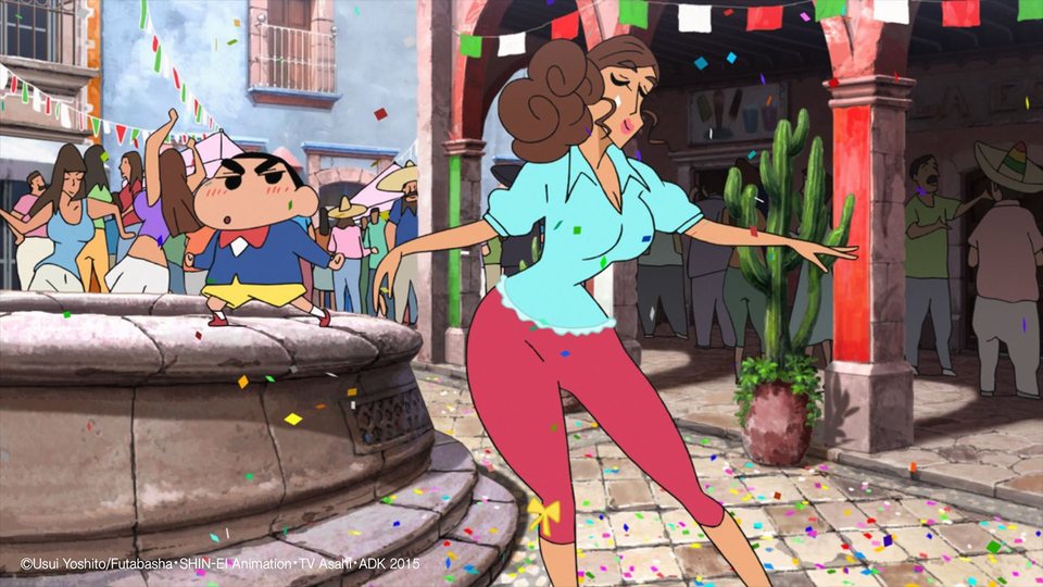 Shin Chan en México: El ataque del cactus gigante