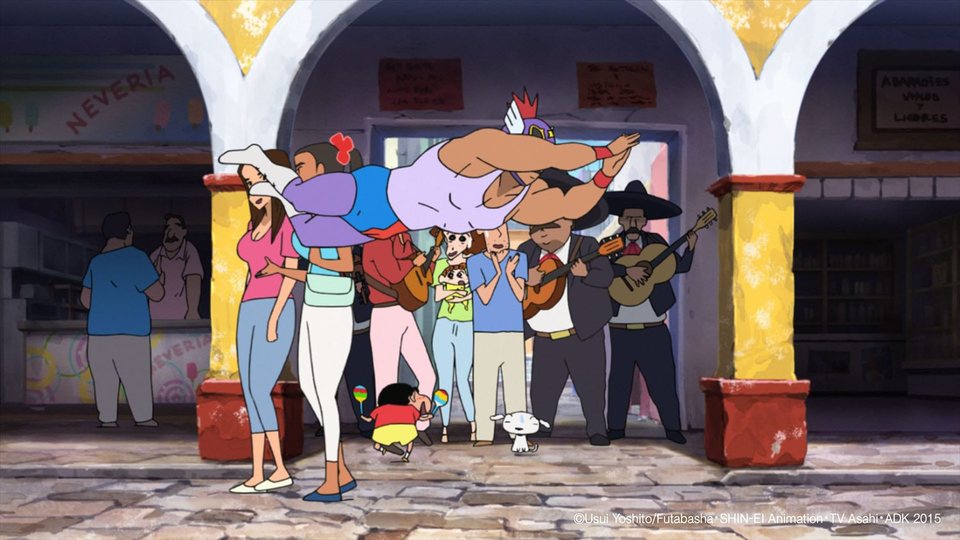 Shin Chan en México: El ataque del cactus gigante