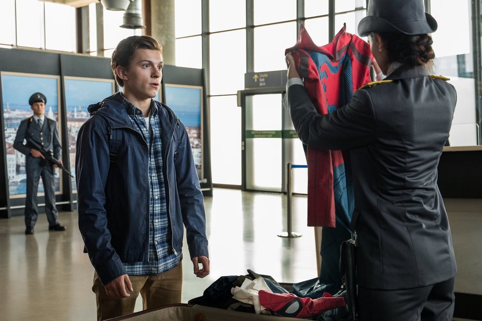 Tom Holland en 'Spider-Man: Lejos de casa'