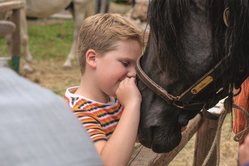 Este niño necesita aire fresco