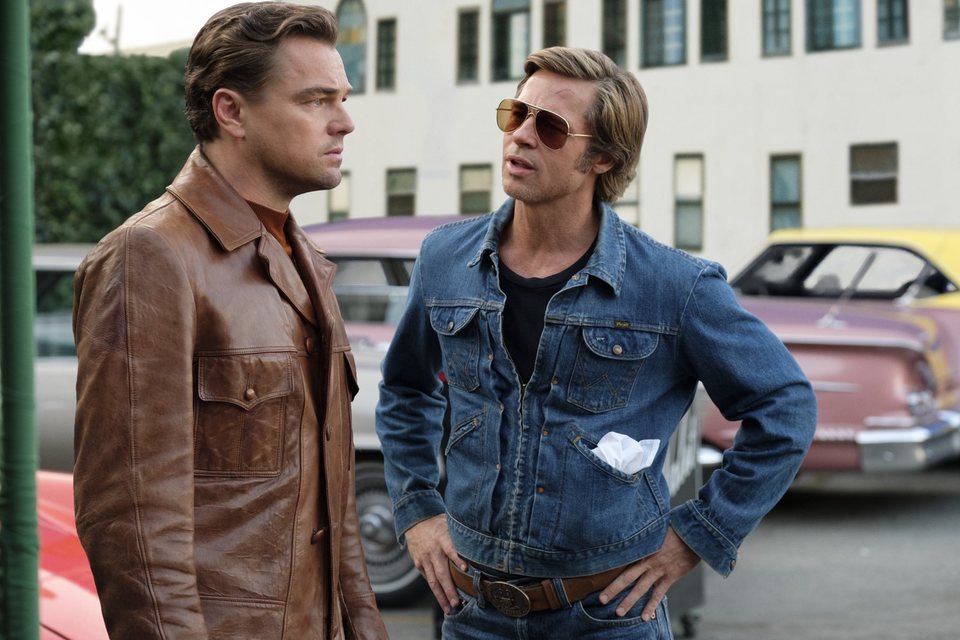 DiCaprio y Pitt en la obra original