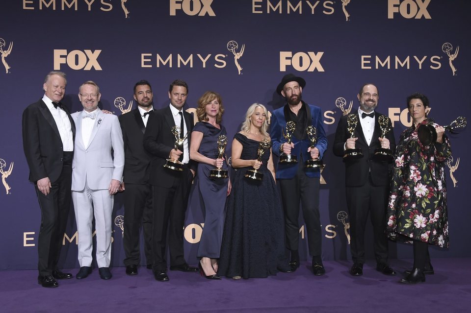 El equipo de 'Chernobyl' Emmy 2019
