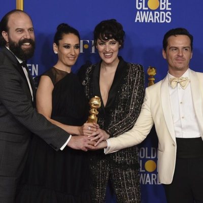 El reparto de 'Fleabag' con el Globo de Oro 2020 a Mejor serie de comedia