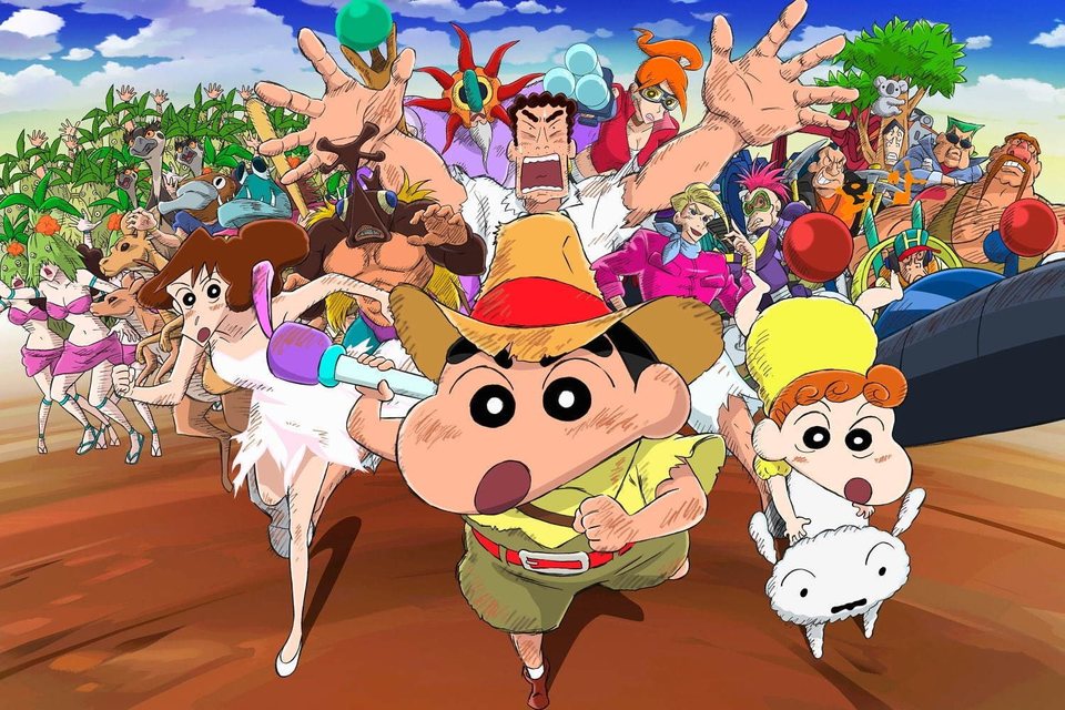 Shin Chan en Australia. Tras las esmeraldas verdes