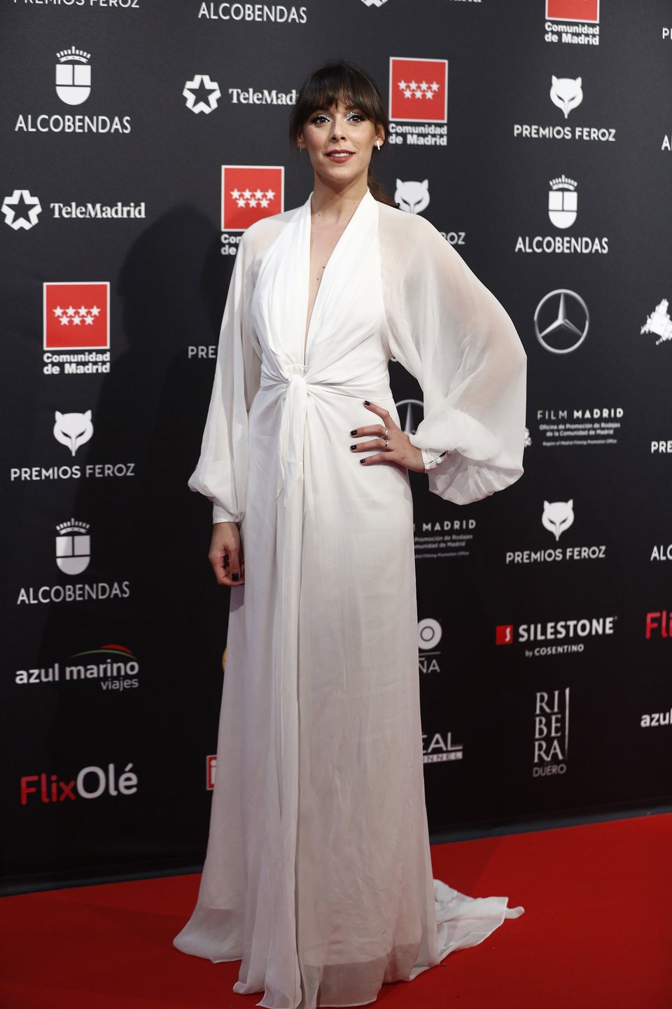 Belén Cuesta en la alfombra roja de los Premios Feroz 2020