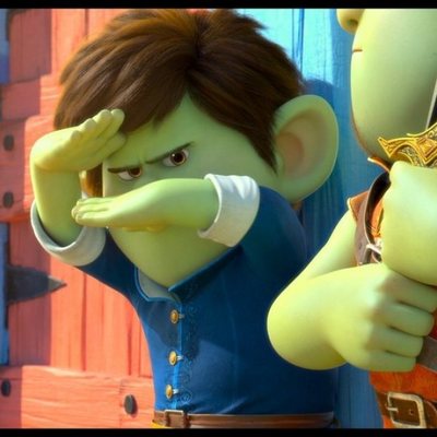 Zapatos Rojos y los siete trolls