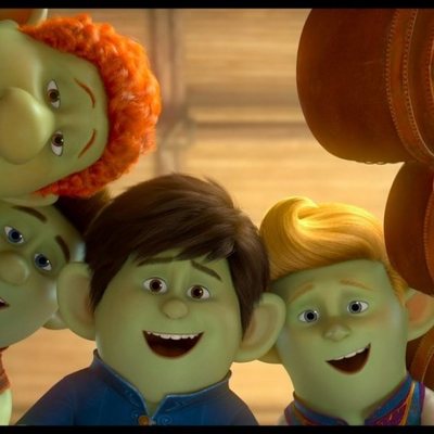 Zapatos Rojos y los siete trolls