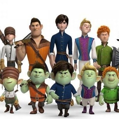 Zapatos Rojos y los siete trolls