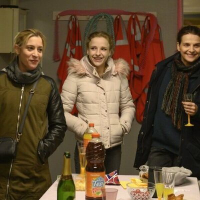 En un muelle de Normandía