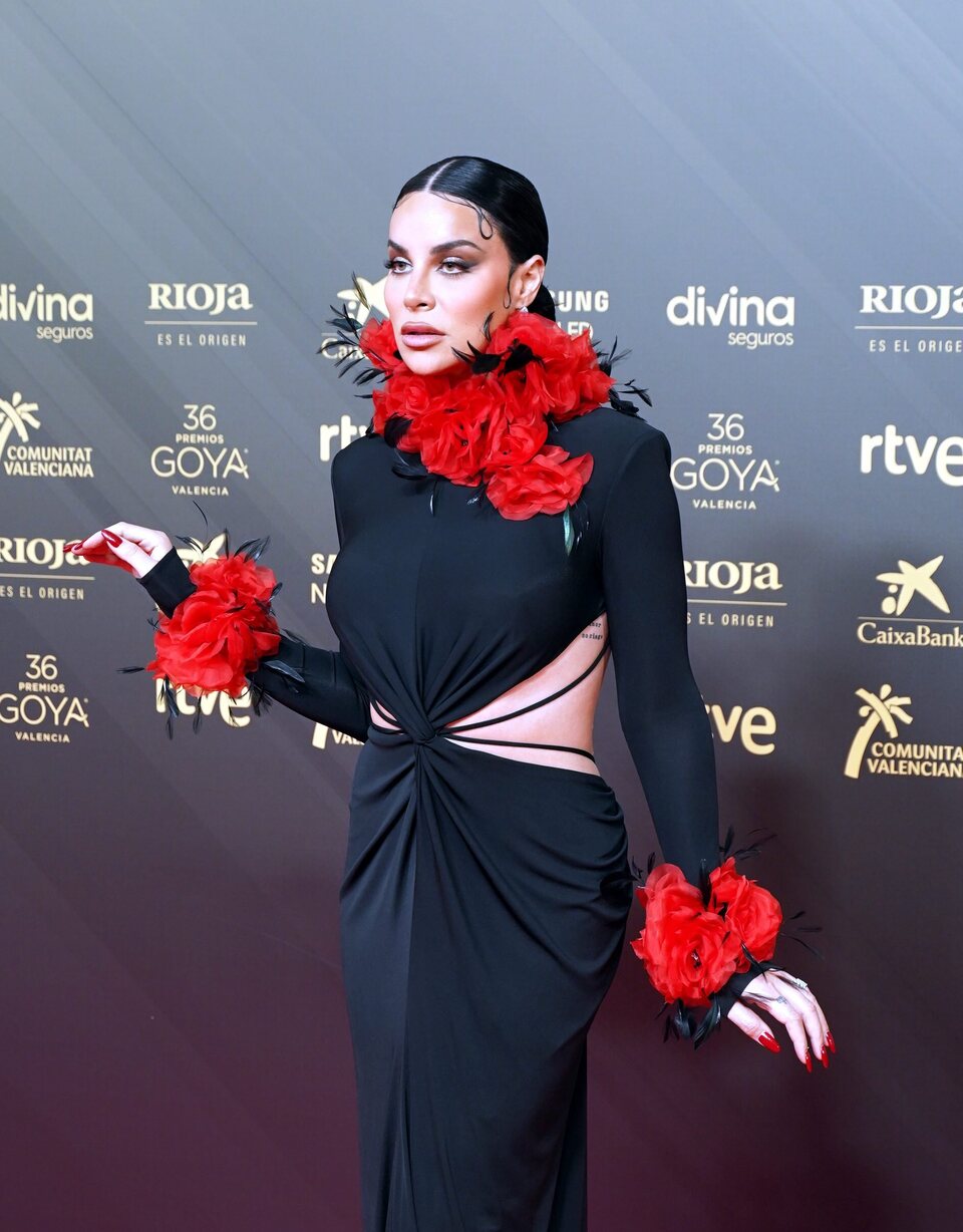 Jedet en la alfombra roja de la 36 edición de los Premios Goya