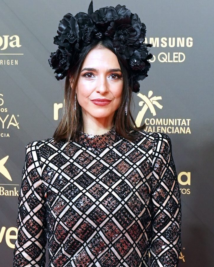 Cristina Brondo en la alfombra roja de los Goya 2022