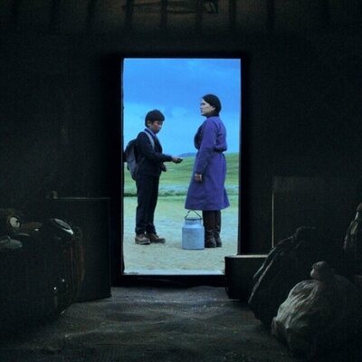 Queso de cabra y té con sal