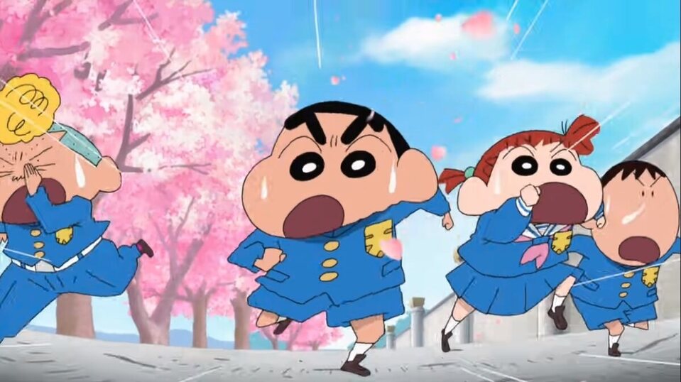 Shin Chan y el misterio de la Academia Tenkasu