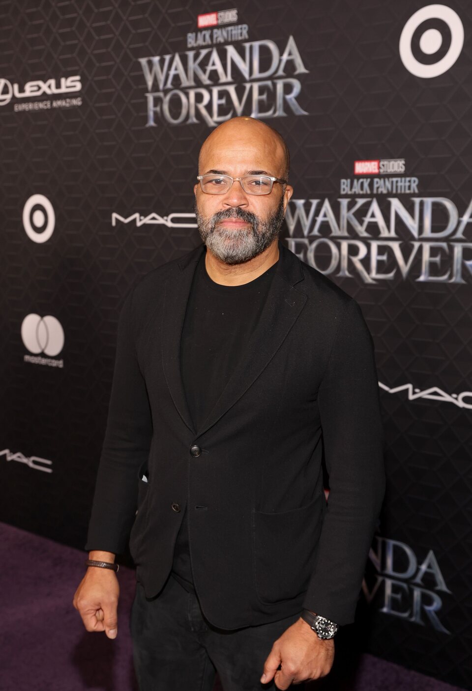 Jeffrey Wright en la premiere de 'Black Panther: Wakanda Forever'