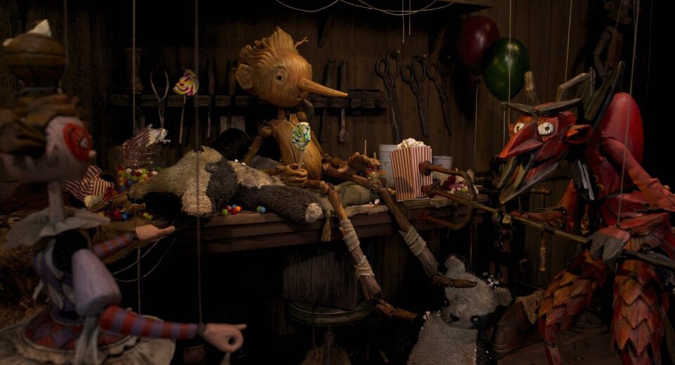 Pinocho de Guillermo del Toro