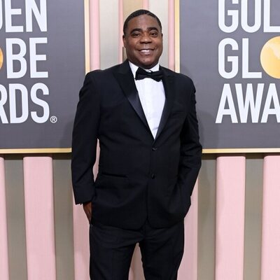 Tracy Morgan en la alfombra roja de los Globos de Oro 2023