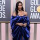 Michaela Jaé Rodriguez en la alfombra roja de los Globos de Oro 2023
