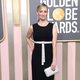 Olivia Hamilton en la alfombra roja de los Globos de Oro 2023