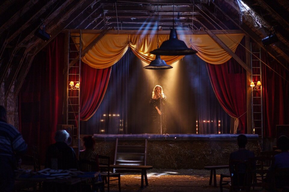 Un cabaret en la campiña