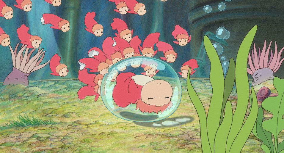 Ponyo en el acantilado