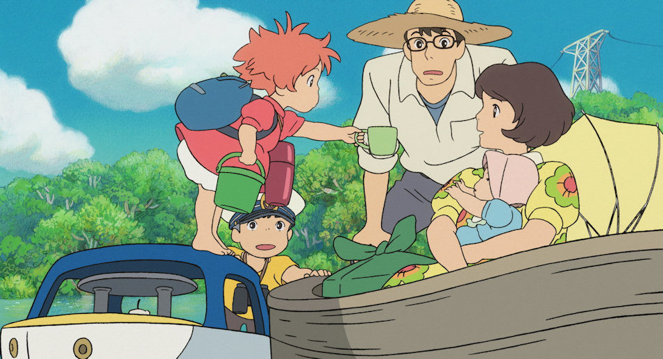 Ponyo en el acantilado