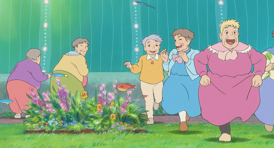 Ponyo en el acantilado